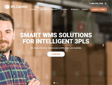 Tablet Screenshot of 3plcentral.com